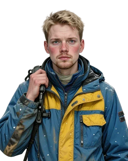Portrait of Lt Erik Nilsson