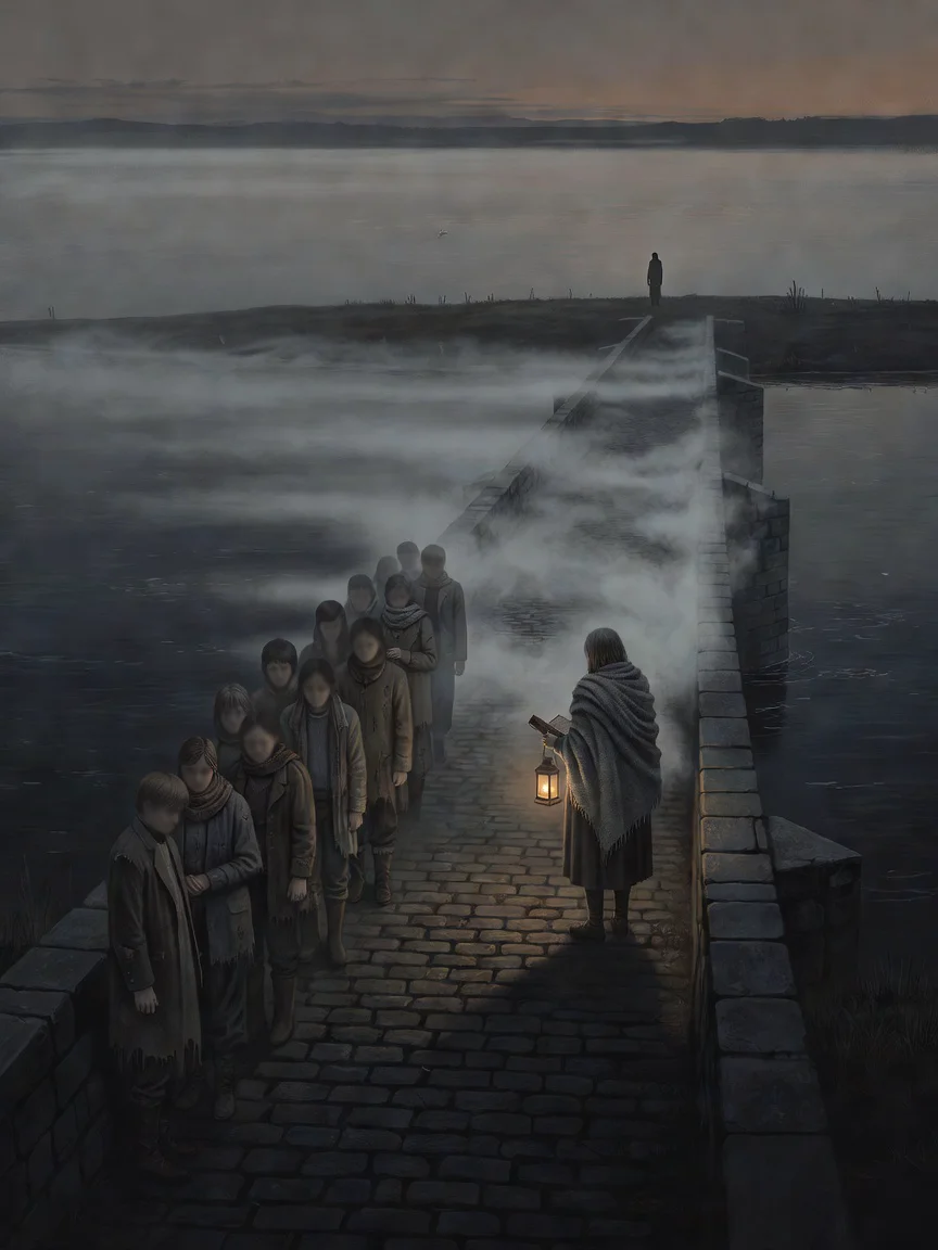 Cover art for The Widow's Bridge